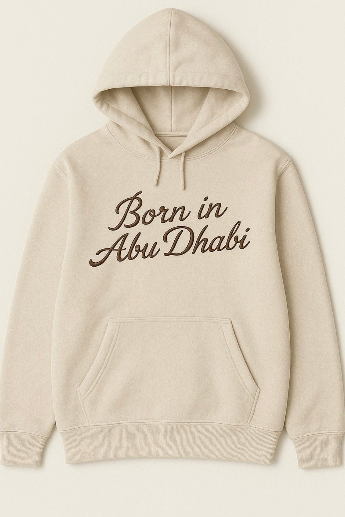 Hoodie  Born in Abu Dhabi